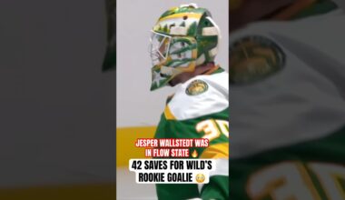 Jesper Wallstedt shut out Carolina in the shootout to secure the Minnesota Wild win 😤