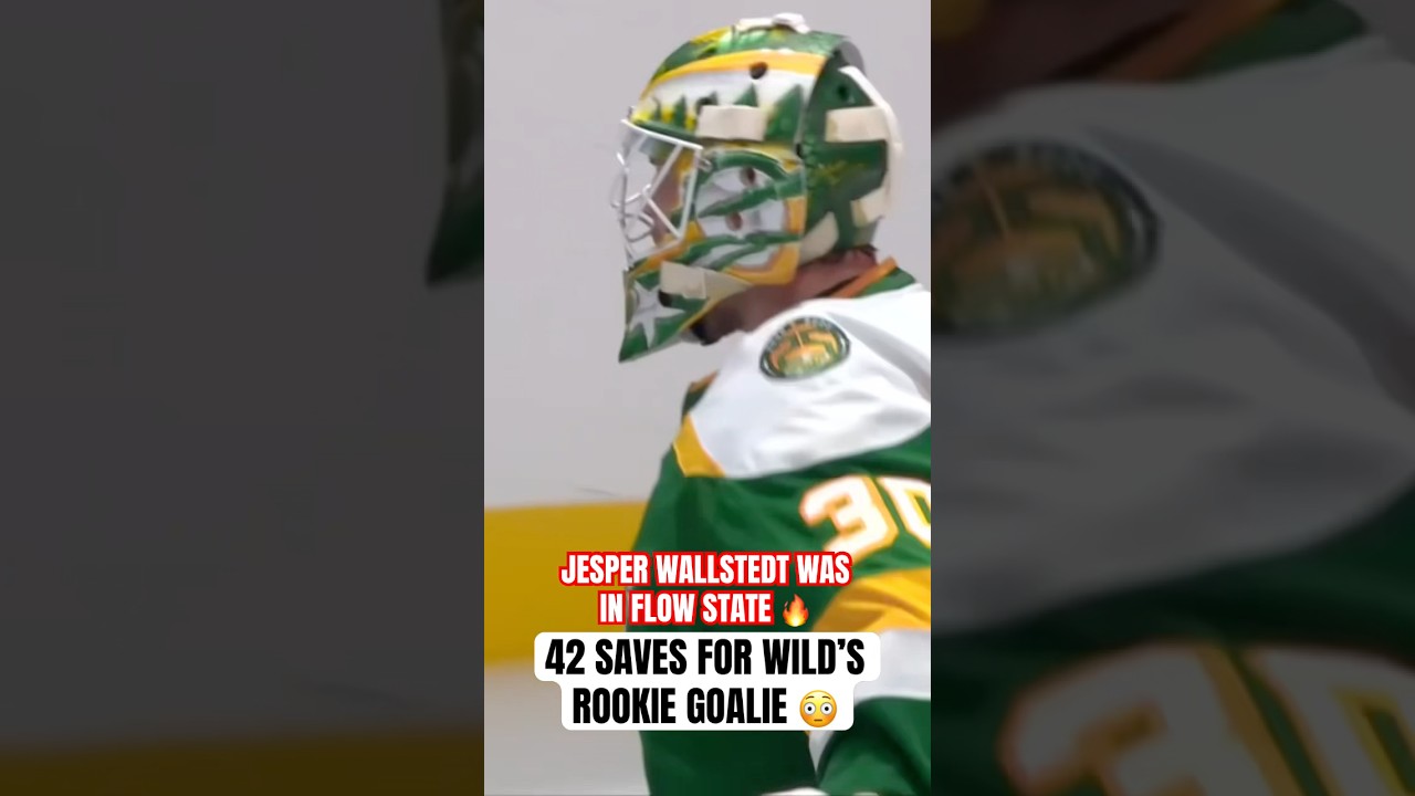 Jesper Wallstedt shut out Carolina in the shootout to secure the Minnesota Wild win 😤