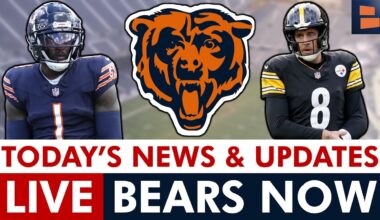 Chicago Bears News LIVE: MAJOR Injury Updates Ft. Aaron Rodgers & Jaylon Johnson + Steelers Preview