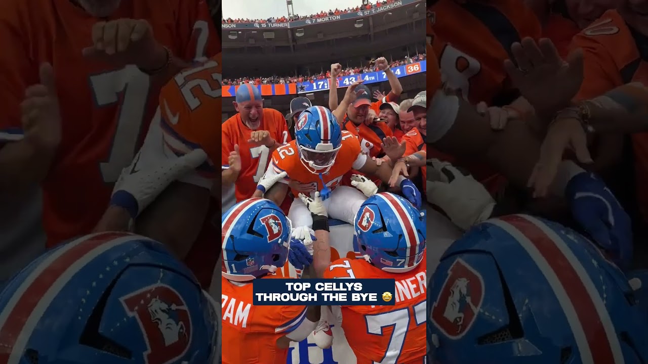 Plenty to celebrate so far 🥳 #broncos #celly #touchdown #hype