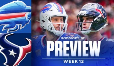 Bills vs Texans Thursday Night Football Preview: Predictions and Best Bets | NFL Week 12