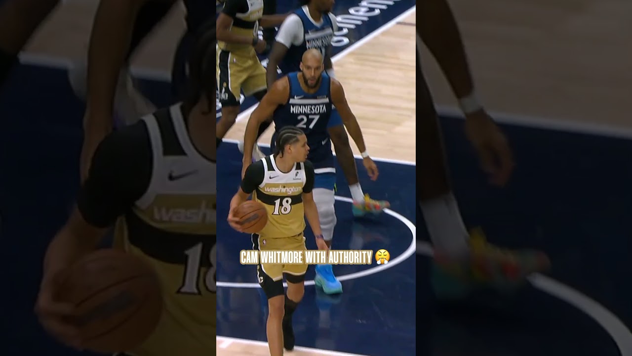 Cam Whitmore dunks are DIFFERENT 😤 #washingtonwizards #dunk #nba #highlights