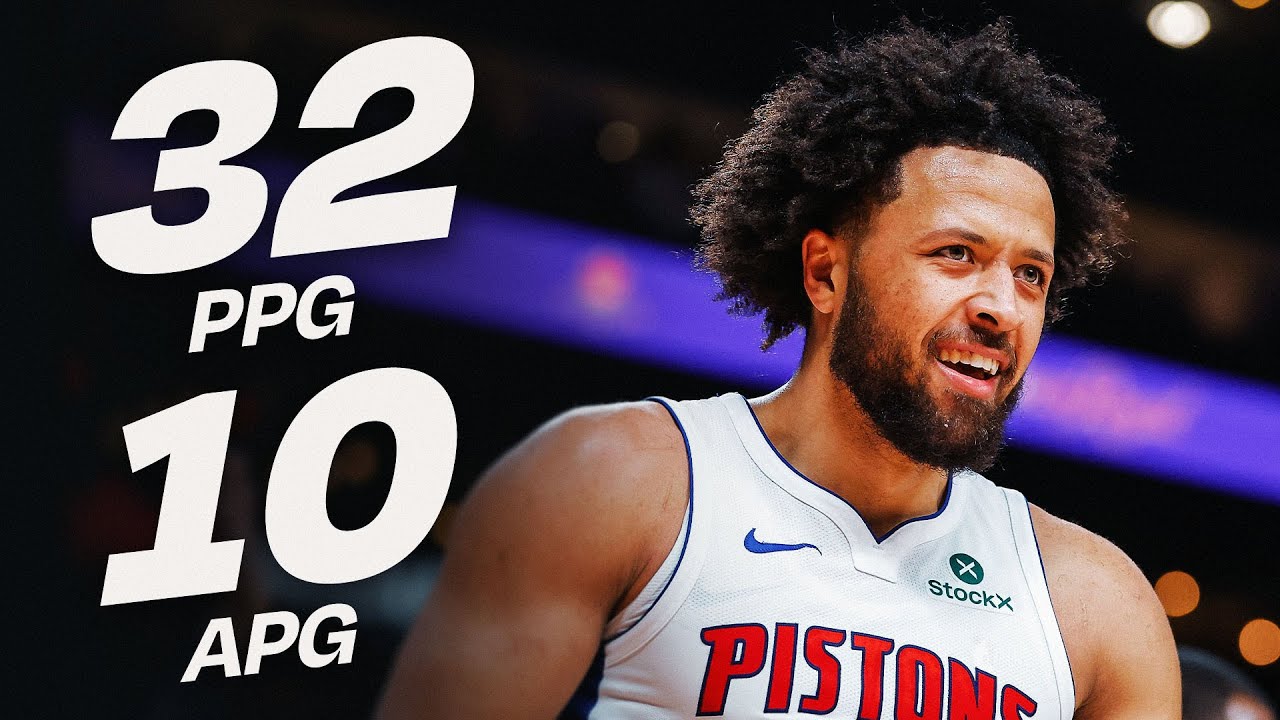 Cade Makes Pistons History With INSANE 5-Game Tear!