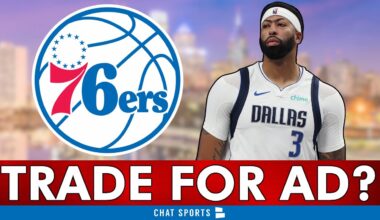 BLOCKBUSTER 76ers Trade Rumors On Anthony Davis via NBA Insiders