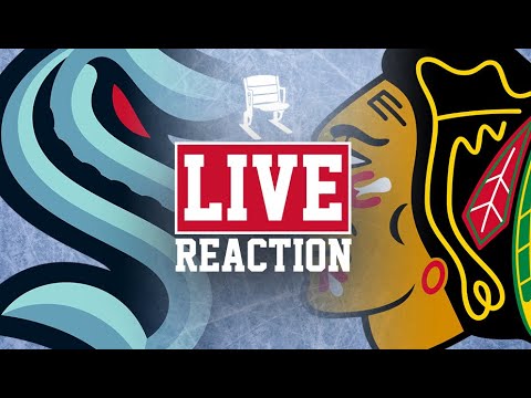 Seattle Kraken at Chicago Blackhawks Live Reaction!