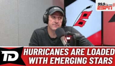 Carolina Hurricanes forward Jackson Blake might be in a breakout season