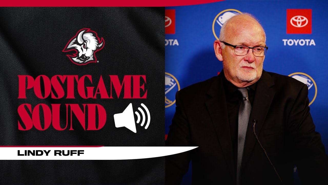 "We Got Outworked" | Lindy Ruff After 6-2 Loss To Calgary Flames | Buffalo Sabres