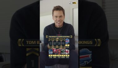 Tom Brady's Week 11 Power Rankings 🔥