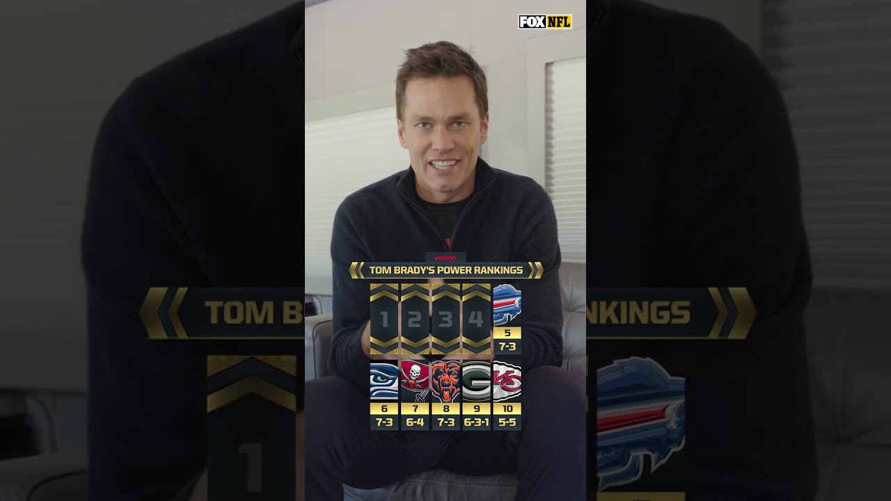 Tom Brady's Week 11 Power Rankings 🔥