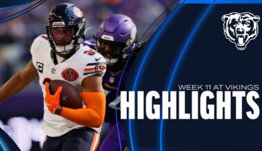 Chicago Bears Highlights vs. Minnesota Vikings | 2025 Regular Season Week 11