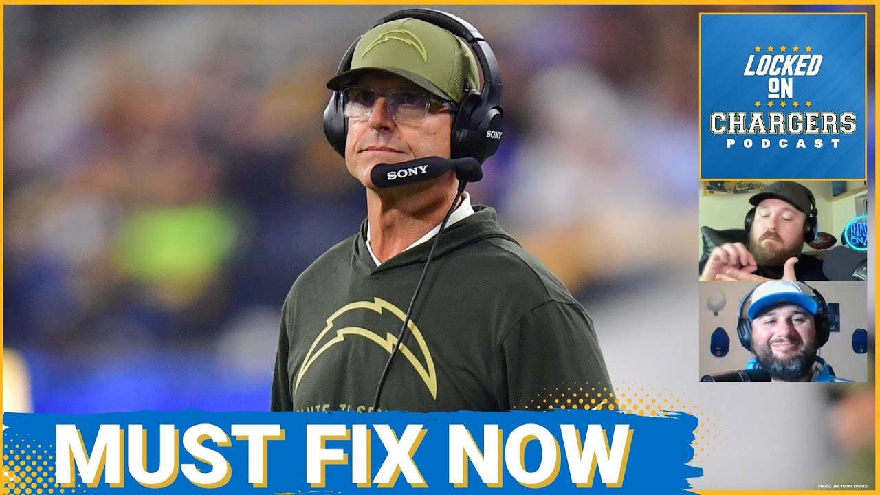 CRUCIAL: Key FIXES Needed for Chargers During Bye Week to SAVE Playoff Hopes