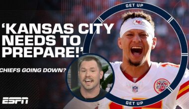 'ROME IS FALLING IN KANSAS CITY!' 🍿 Will Compton thinks the Chiefs are COOKED vs. the Colts | Get Up