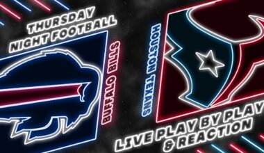 Bills vs Texans Live Play by Play & Reaction