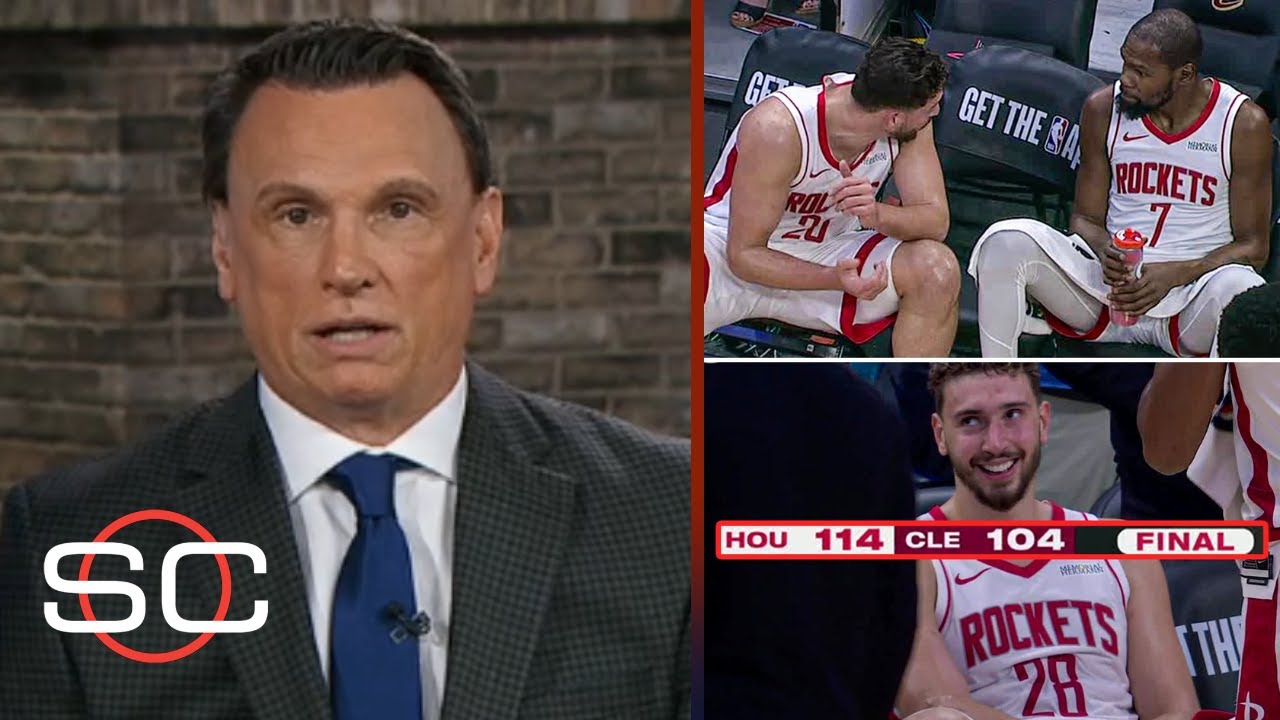 "Rockets are a DANGEROUS team in West" - ESPN on Sengun, KD beat Cavs 114-104 for 5th straight win