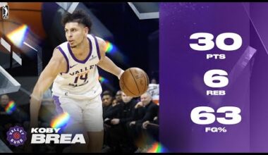 Suns Two-Way Koby Brea Had Himself a NIGHT!