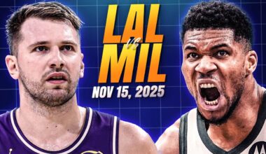 Los Angeles Lakers vs Milwaukee Bucks - FULL GAME HIGHLIGHTS | November 15, 2025 NBA Season