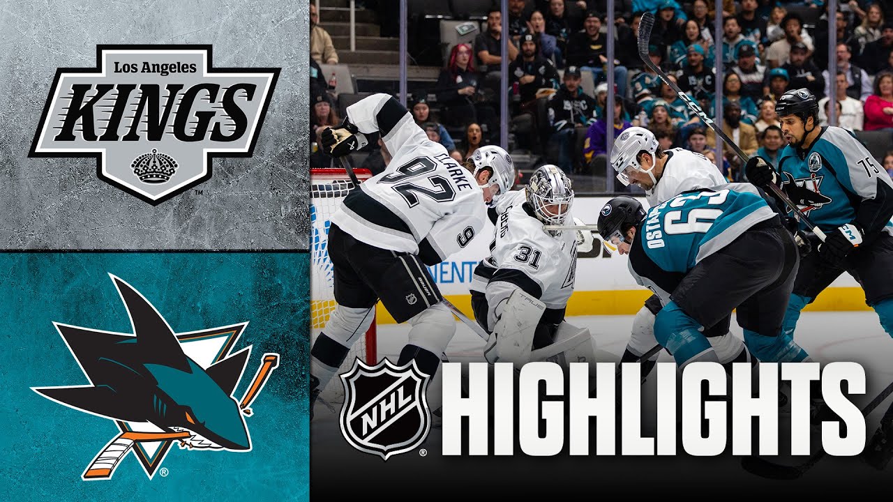 NHL Highlights | Kings vs. Sharks | November 20, 2025