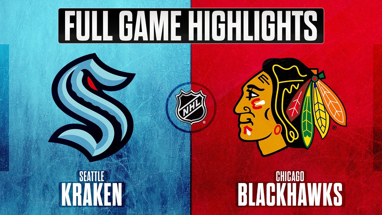 NHL Highlights | Kraken vs. Blackhawks | November 20, 2025