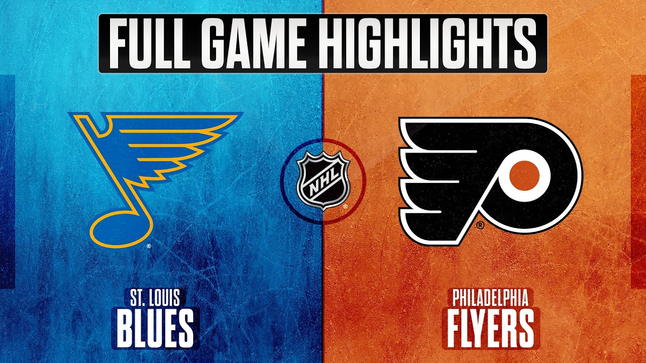NHL Highlights | Blues vs. Flyers | November 20, 2025