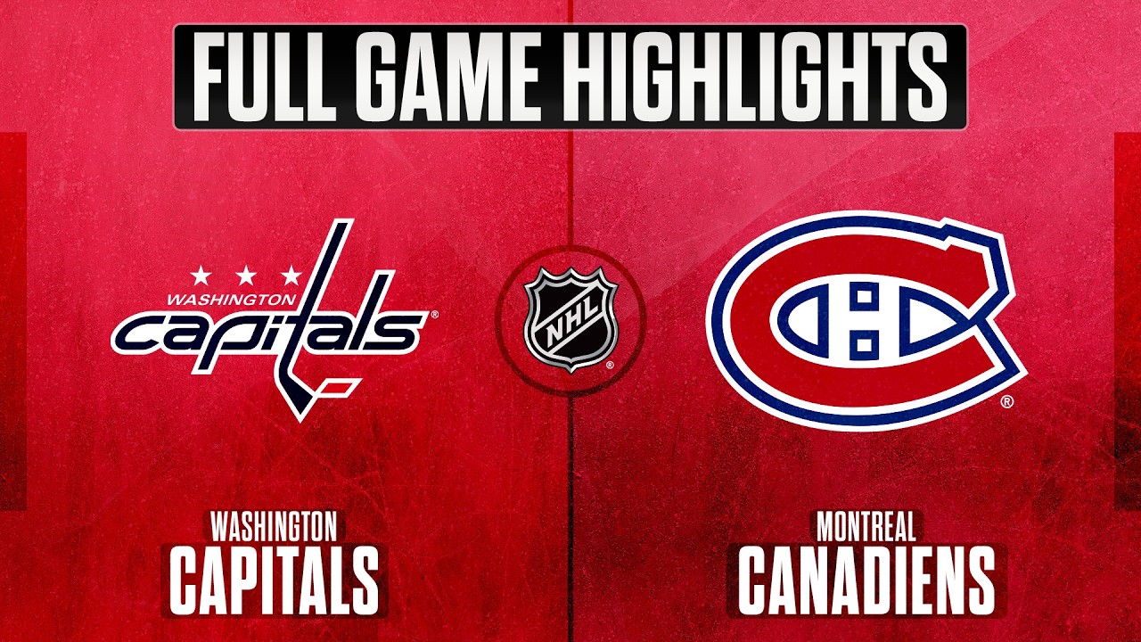 NHL Highlights | Capitals vs. Canadiens | November 20, 2025