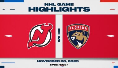 NHL Highlights | Devils vs. Panthers - November 20, 2025