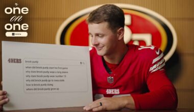 1-on-1: Brock Purdy Answers His Most Searched Questions | 49ers
