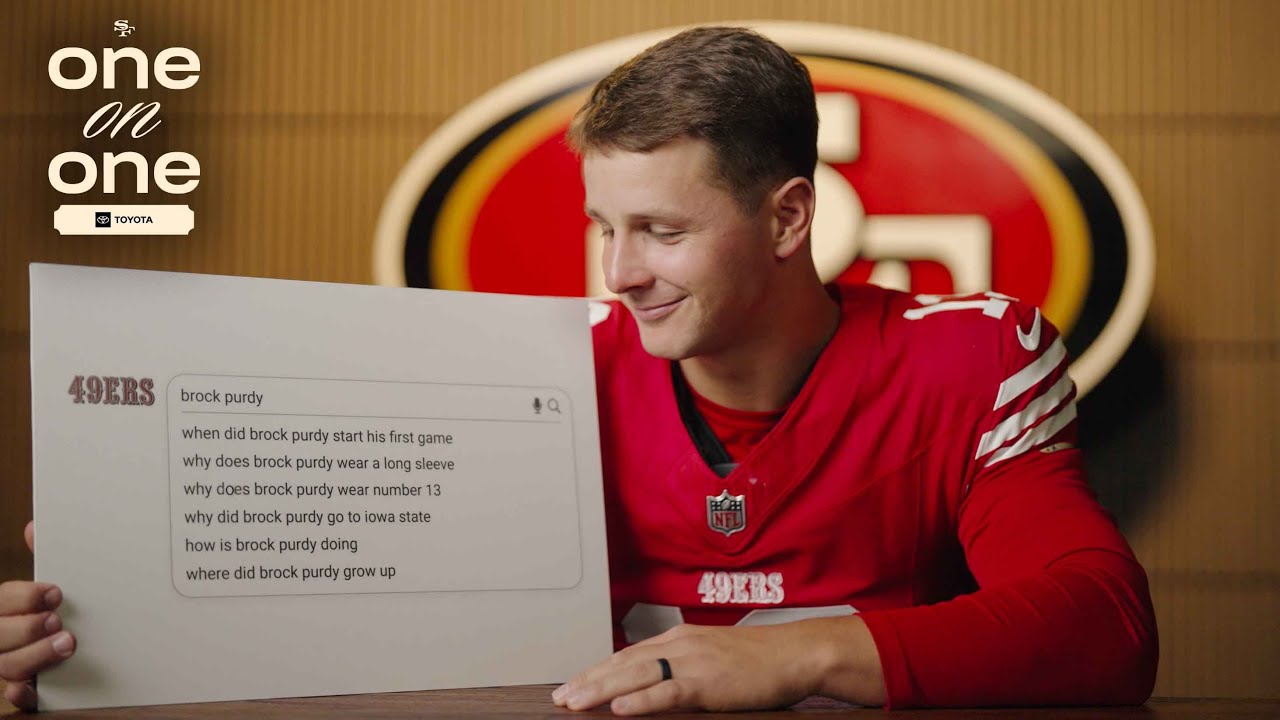 1-on-1: Brock Purdy Answers His Most Searched Questions | 49ers