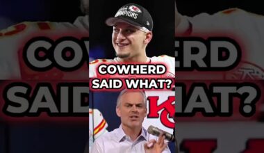 You WON'T BELIEVE What Colin Cowherd Said About The Chiefs & Patrick Mahomes #nfl #chiefs #shorts