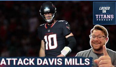 Tennessee Titans CAN BEAT Houston Texans, but MUST ATTACK Davis Mills & Create Explosives Plays