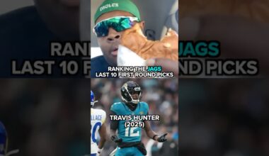 Last 10 Jacksonville Jaguars 1st Round Pick Rankings #jaguars #jacksonvillejaguars #nfl #nflfootball