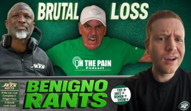Joe Benigno Rips Into the Jets After Another Brutal Loss vs Patriots!