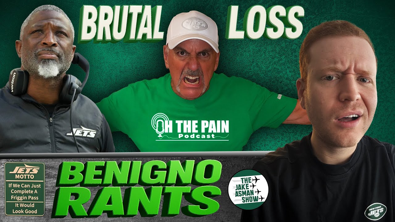 Joe Benigno Rips Into the Jets After Another Brutal Loss vs Patriots!