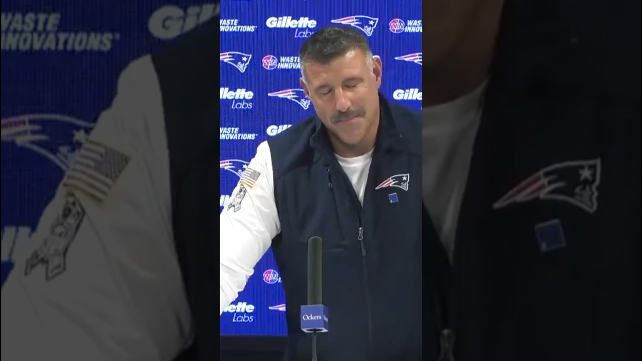 Vrabes wasn't ready for this from Karen 🤣 #patriots #nfl #shorts