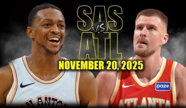San Antonio Spurs vs Atlanta Hawks Full Game Highlights - November 20, 2025 | NBA Season