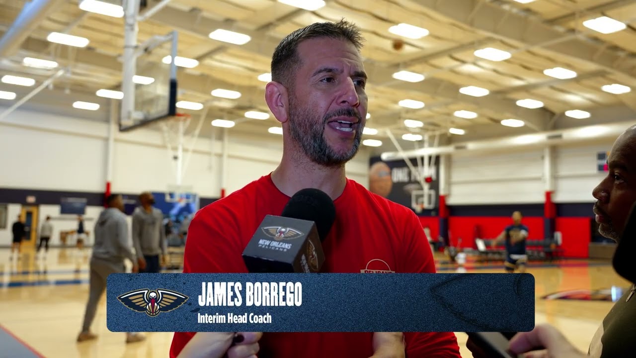 James Borrego on generating corner threes, Derik Queen | New Orleans Pelicans