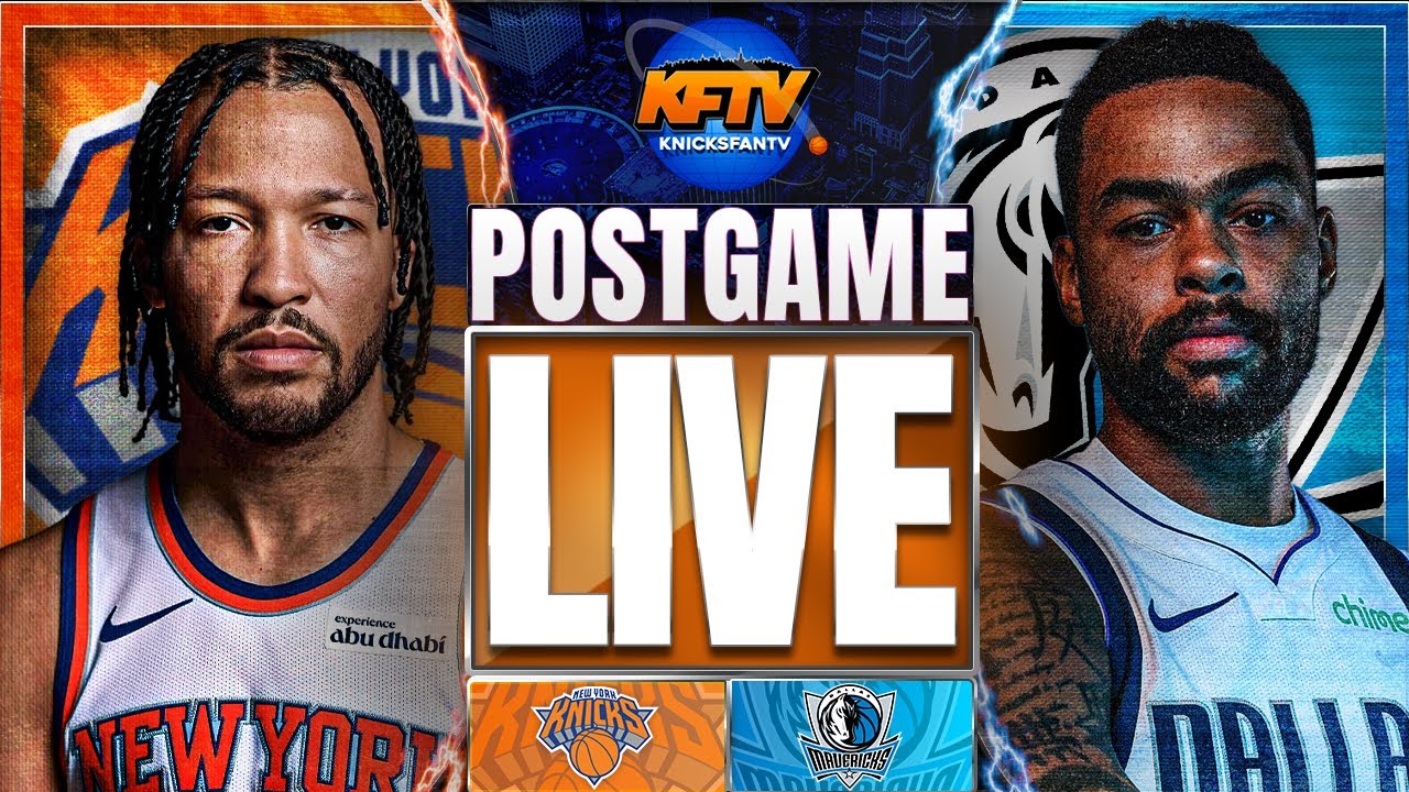 Knicks vs Mavericks Post Game Show | Live Calls and Reactions! EP 652