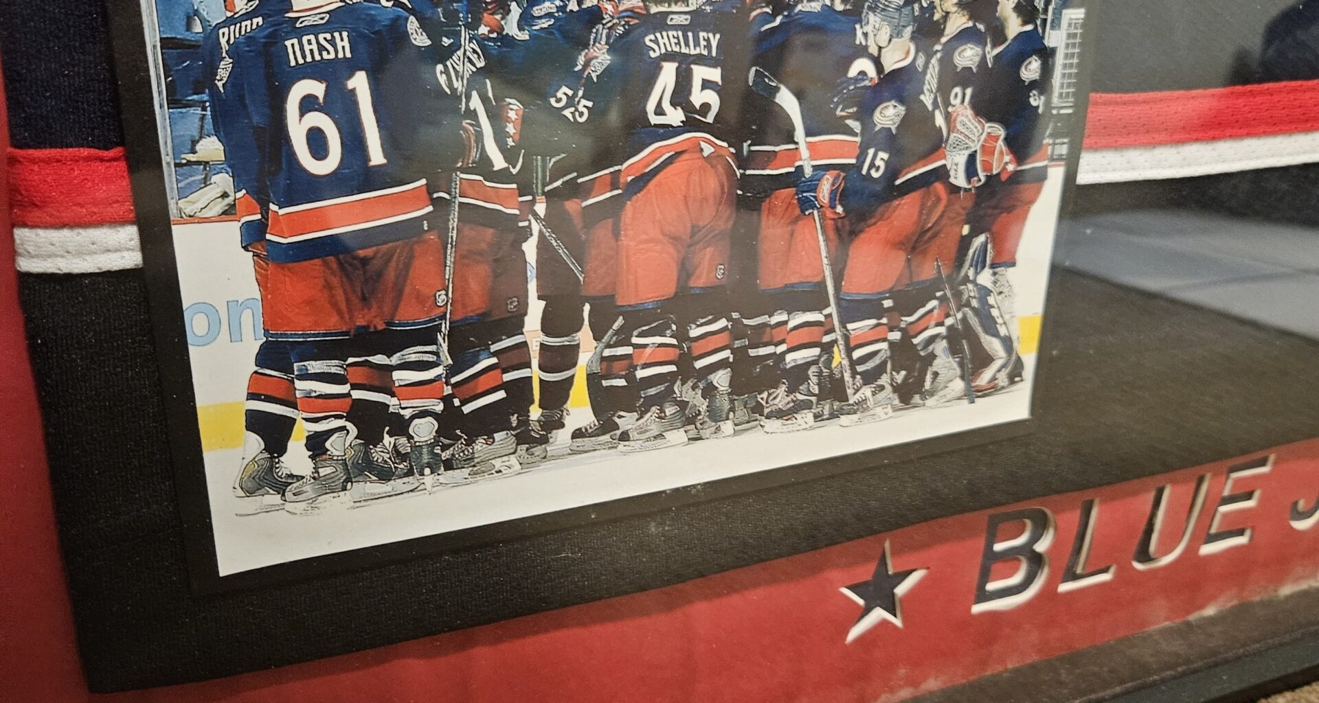 Framed jersey mystery