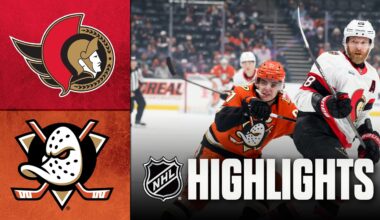 NHL Highlights | Senators vs. Ducks | November 20, 2025