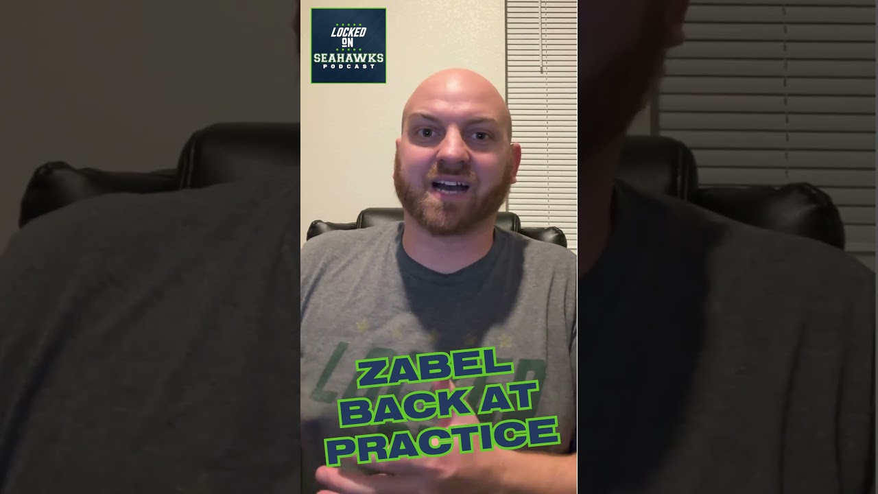 Seattle Seahawks Rookie Grey Zabel RETURNS to Practice: Will He Play vs. Titans?