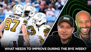 What do Saints need to address during the bye week? | Ross Jackson joins the show.
