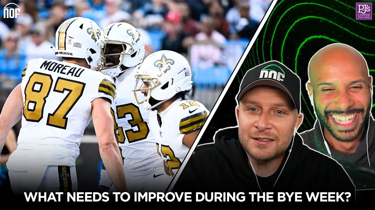 What do Saints need to address during the bye week? | Ross Jackson joins the show.