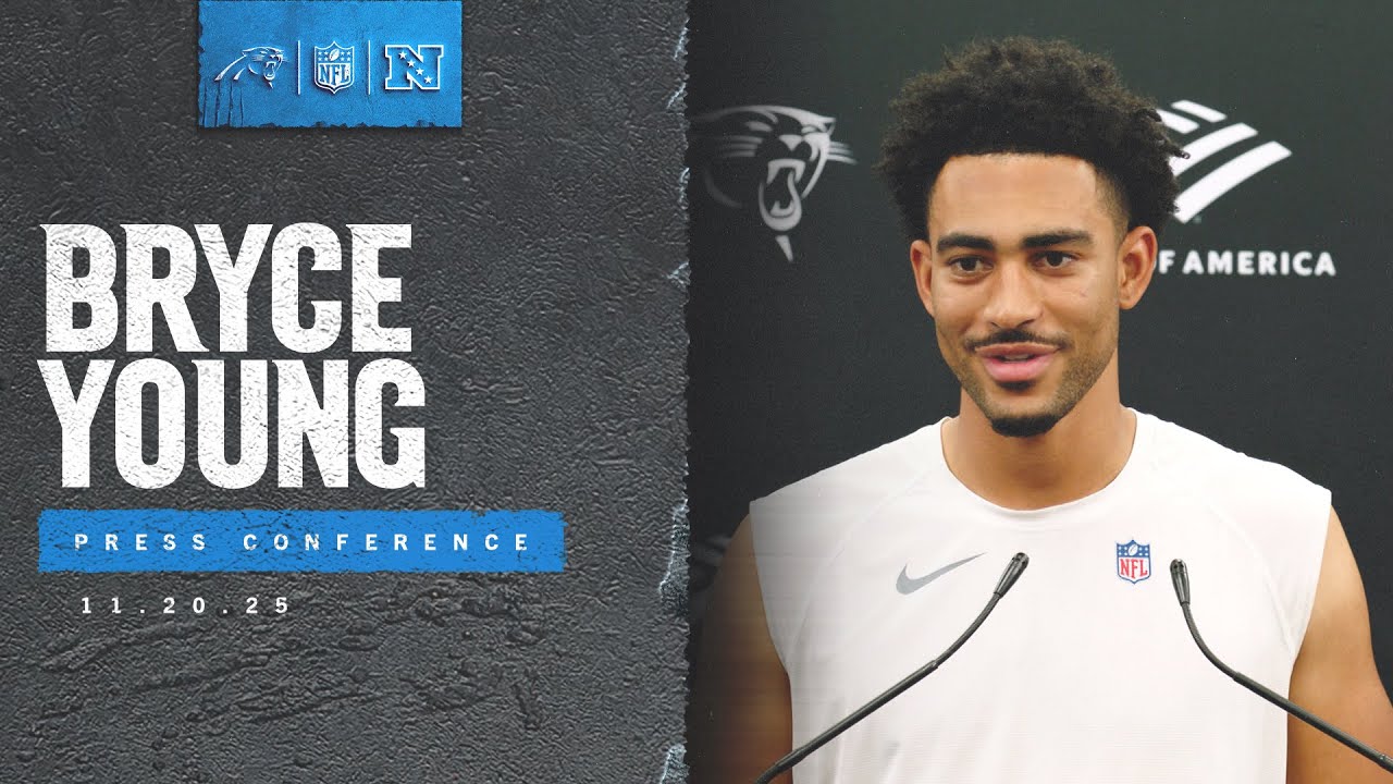 Bryce Young on facing the 49ers in a Week 12 primetime game | Carolina Panthers