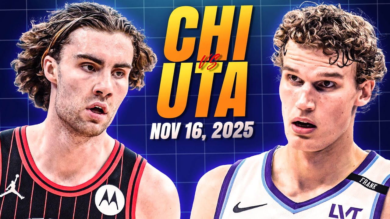 Chicago Bulls vs Utah Jazz - FULL GAME HIGHLIGHTS | November 16, 2025 NBA Season