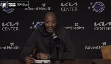 POSTGAME SOUND: MAGIC VS. CLIPPERS | COACH MOSE & FRANZ WAGNER