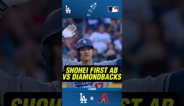 Shohei First At-Bat vs Arizona Diamondbacks