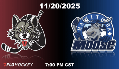 It's Game Day! The Chicago Wolves take on the Manitoba Moose at Canada Life Centre!