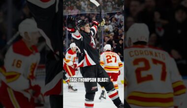 Tage Thompson goals are ALWAYS beautiful. 🤩 #nhl #buffalosabres #hockey