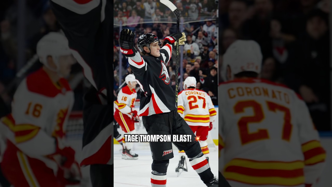 Tage Thompson goals are ALWAYS beautiful. 🤩 #nhl #buffalosabres #hockey
