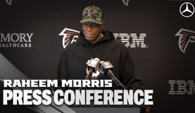 Head Coach Raheem Morris Week 10 Media Availability | Wednesday, November 5th | Press Conference