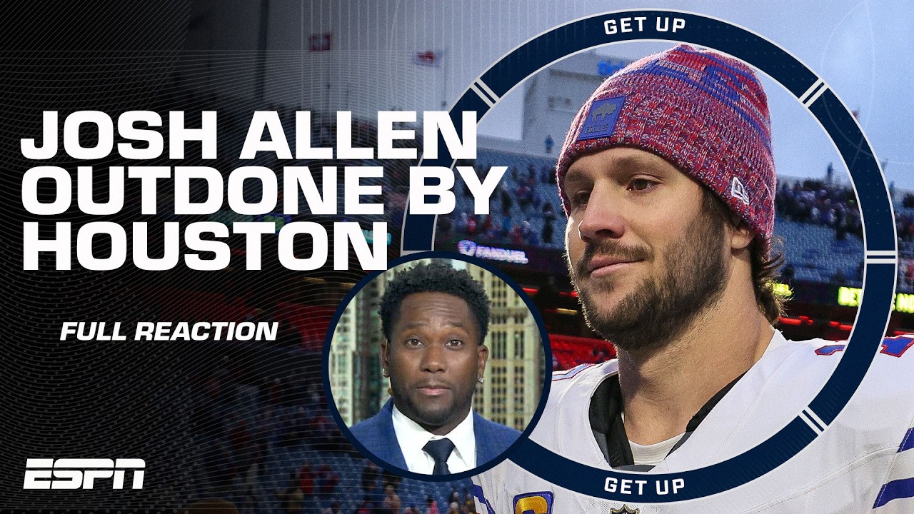 Bills vs. Texans REACTION 🍿 Harry Douglas was shocked by the 'ABSOLUTE ASS-WHOOPIN'!' 😳 | Get Up